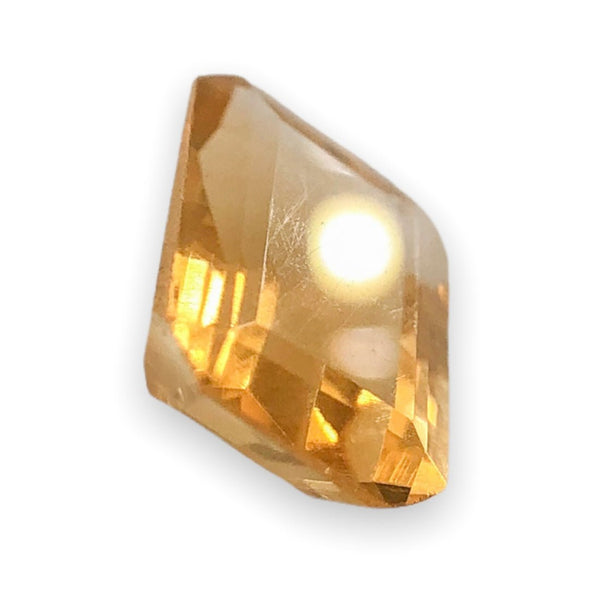 Estate 2ct Emerald Cut Citrine Loose Gemstone - Walter Bauman Jewelers