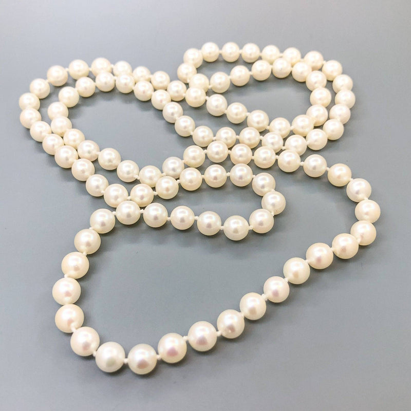 Estate 32" 6.5-7mm Cultured Pearl Necklace - Walter Bauman Jewelers