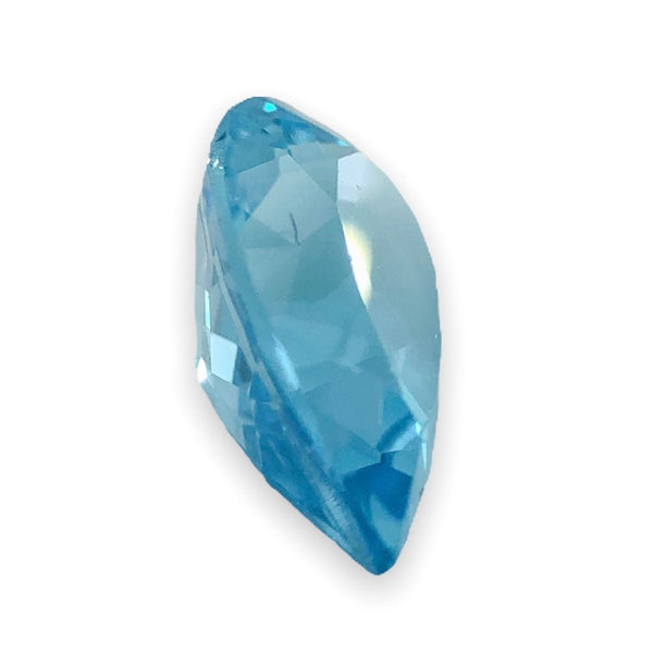 Estate 3.27ct Pear Cut Blue Topaz Loose Gemstone - Walter Bauman Jewelers