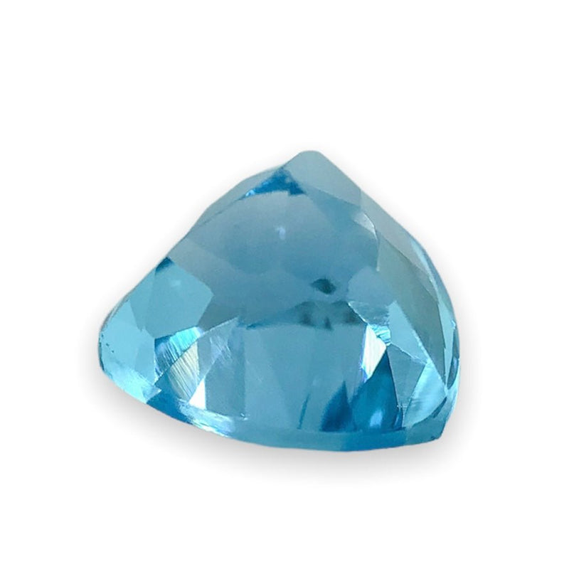 Estate 3.79ct Trillion Cut Blue Topaz Loose Gemstone - Walter Bauman Jewelers