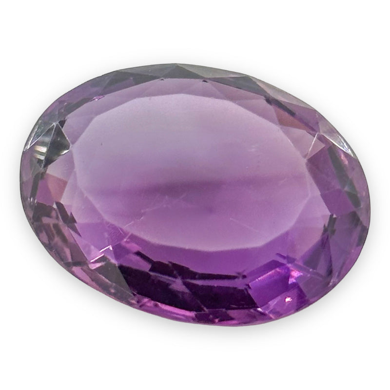 Estate 51.74ct Oval Cut Amethyst Loose Gemstone - Walter Bauman Jewelers