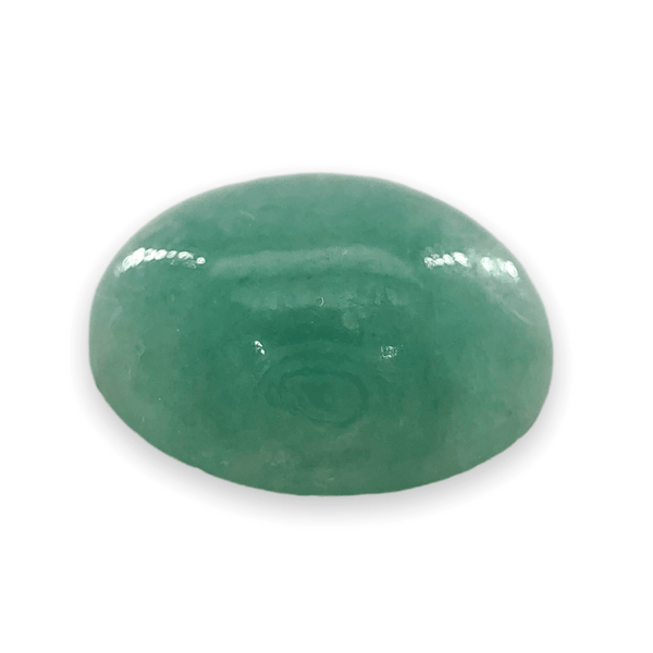 Estate 5.28ct Oval Cabochon Cut Jade Loose Gemstone - Walter Bauman Jewelers