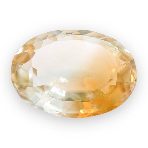 Estate 5.55ct Oval Citrine Loose Gemstone - Walter Bauman Jewelers