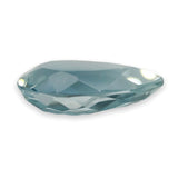 Estate 6.48ct Pear Cut London Blue Topaz Loose Gemstone - Walter Bauman Jewelers