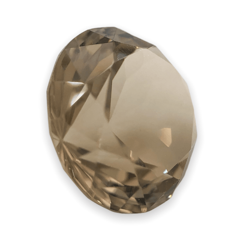 Estate 7.63ct Round Cut Smoky Quartz Loose Gemstone - Walter Bauman Jewelers