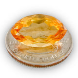 Estate 7.71ct Marquise Citrine Loose Gemstone - Walter Bauman Jewelers