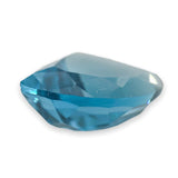 Estate 8.13ct Shield Cut London Blue Topaz Loose Gemstone - Walter Bauman Jewelers