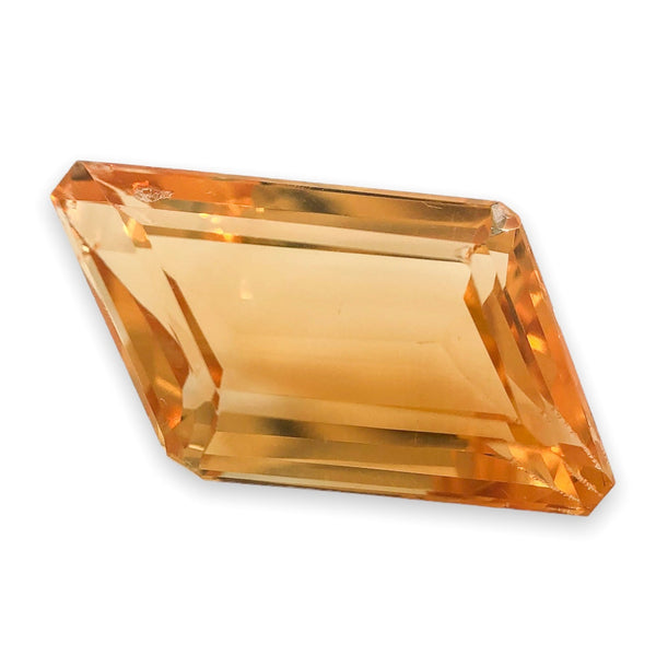 Estate 8.37ct Fantasy Cut Citrine Loose Gemstone - Walter Bauman Jewelers