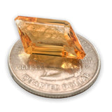 Estate 8.37ct Fantasy Cut Citrine Loose Gemstone - Walter Bauman Jewelers