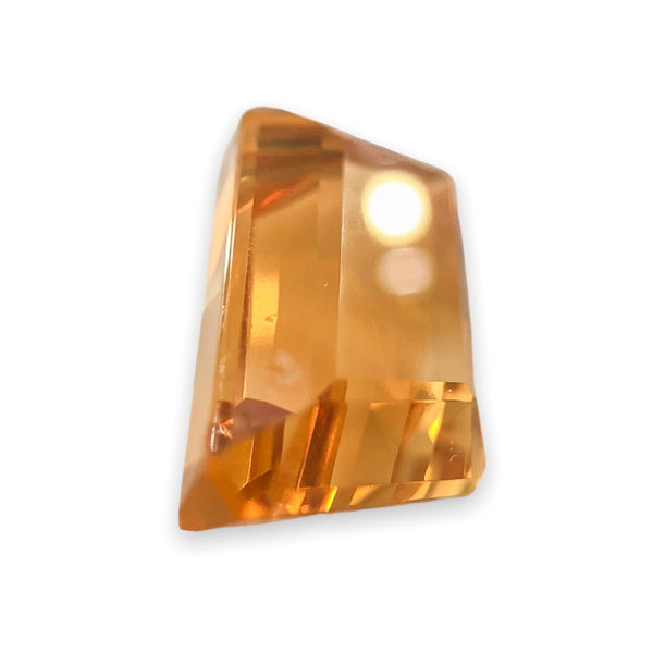 Estate 8.37ct Fantasy Cut Citrine Loose Gemstone - Walter Bauman Jewelers