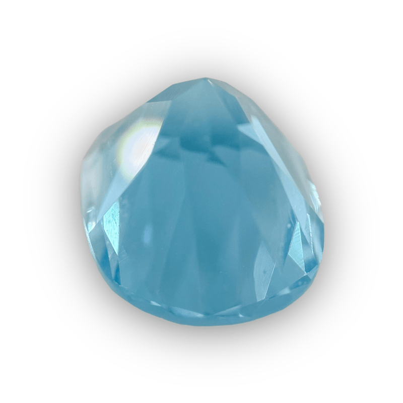 Estate 8ct Oval Cut Blue Topaz Loose Gemstone - Walter Bauman Jewelers