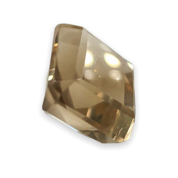 Estate 9.1ct Emerald Cut Citrine Loose Gemstone - Walter Bauman Jewelers