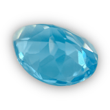 Estate 9.21ct Pear Cut Blue Topaz Loose Gemstone - Walter Bauman Jewelers