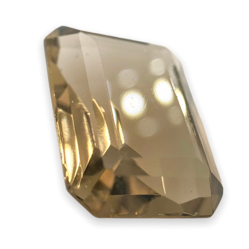 Estate 9.49ct Emerald Cut Citrine Loose Gemstone - Walter Bauman Jewelers