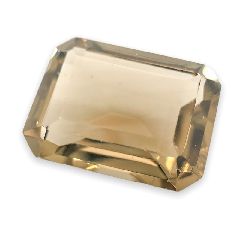 Estate 9.49ct Emerald Cut Citrine Loose Gemstone - Walter Bauman Jewelers