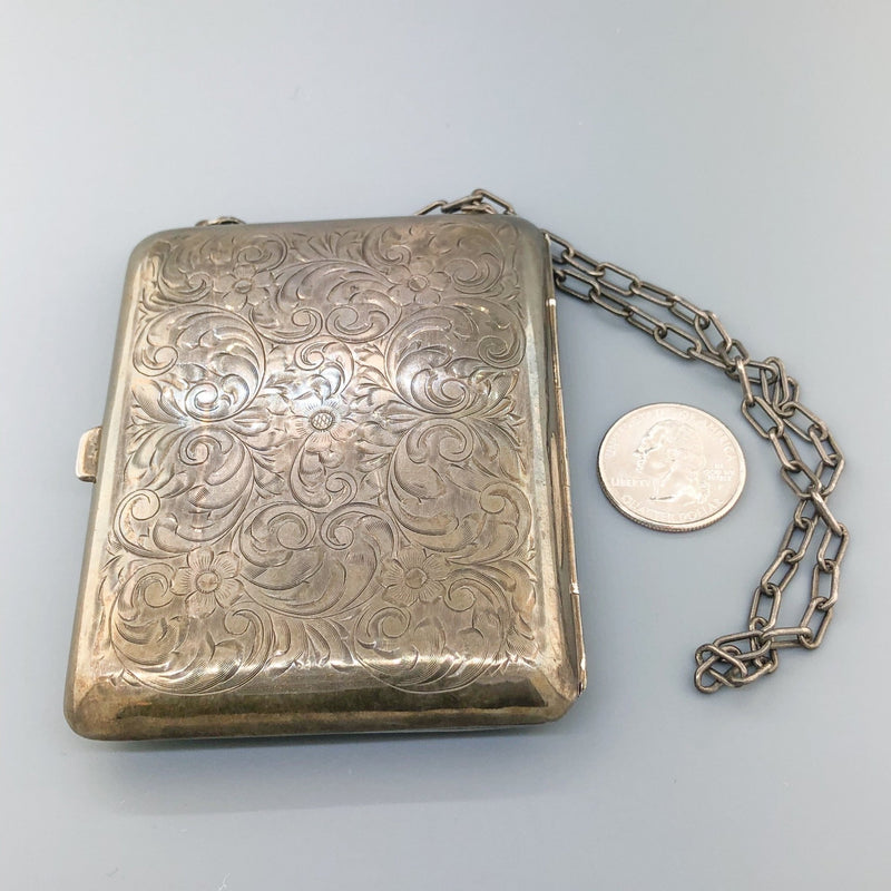 Early 1900s Compact Coin Purse w/ Mirror & Card/Money Holder – The Paradise  Vintage