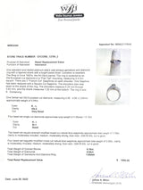 Estate Art Deco Platinum 0.54ctw H-L/VS2-SI1 Diamond & 0.16ctw Sapphire Ring - Walter Bauman Jewelers