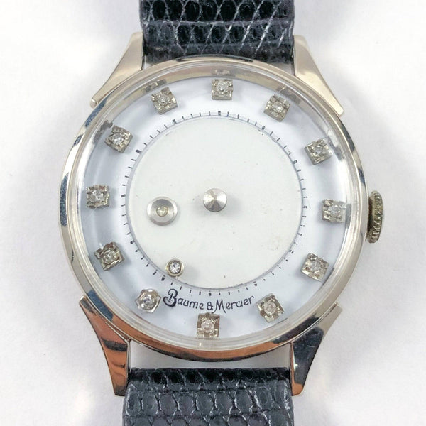 Estate Baume & Mercier 14kwg & Diamond Watch - Walter Bauman Jewelers