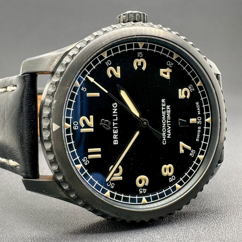 Estate Breitling STST Navitimer Men’s Automatic Watch Ref#M17314 - Walter Bauman Jewelers
