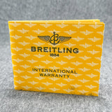 Estate Breitling Warranty Booklet A1334011 - Walter Bauman Jewelers