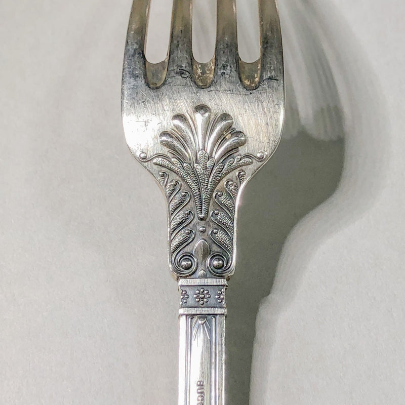 Estate Buccellati SS Impero Dinner Singular Fork - Walter Bauman Jewelers