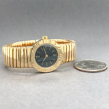 Estate Bulgari 18K YG Tubogas Quartz Watch Ref# BB232T - Walter Bauman Jewelers
