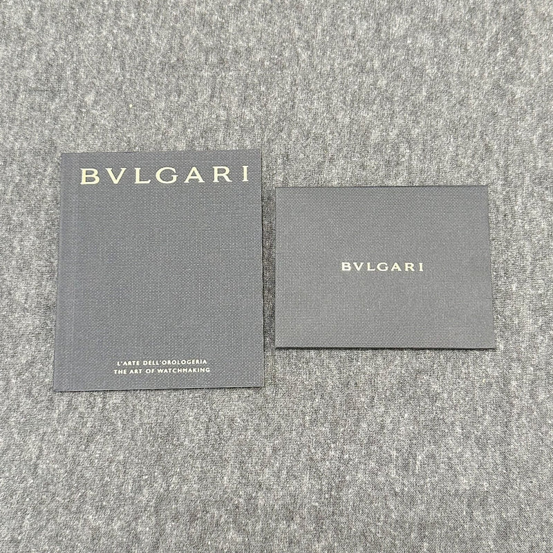 Estate Bulgari Warranty & Instruction Booklet Kit (No Watch) - Walter Bauman Jewelers