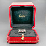 Estate Cartier 18K W Gold Love Ring - Walter Bauman Jewelers