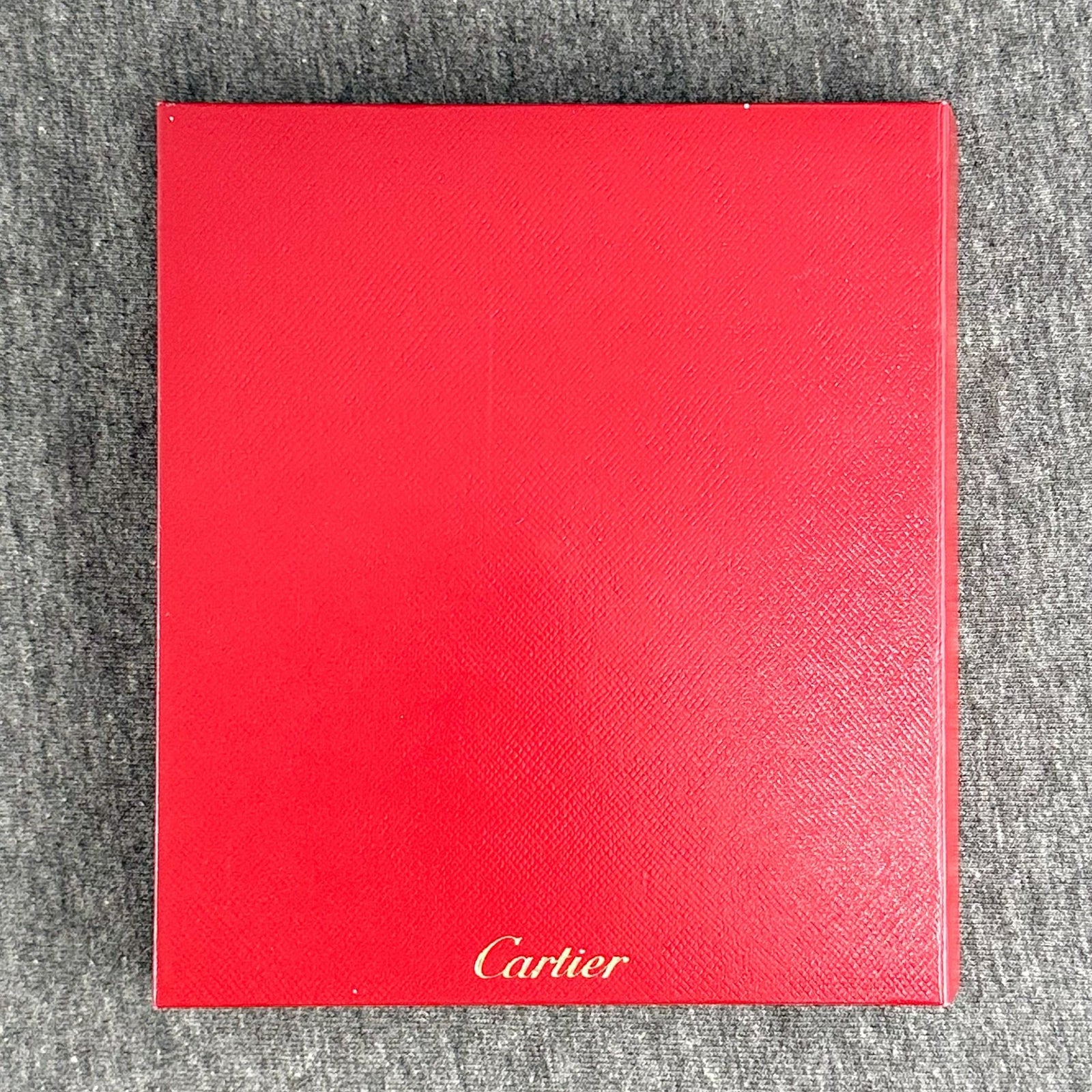 Estate Cartier Trifold Watch Manual & DVD Document Holder (No
