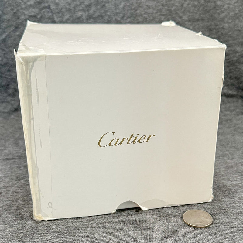 Estate Cartier White Outer Box EMPTY Walter Bauman Jewelers