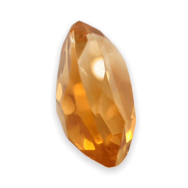 Estate Citrine Pear 4.44ct Loose Stone - Walter Bauman Jewelers