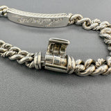 Estate David Yurman SS 0.13cttw G-H/SI1-2 Diamond Love Bracelet - Walter Bauman Jewelers