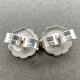 Estate David Yurman SS 0.34cttw G-H/SI1 Diamond Starburst Stud Earrings - Walter Bauman Jewelers