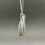 Estate David Yurman SS 0.75cttw G-H/SI1 Diamond Circle Pendant - Walter Bauman Jewelers