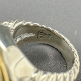 Estate David Yurman SS 18 11.55ct Smoky Quartz & G-H/VS2-SI1 Diamond Albion Ring - Walter Bauman Jewelers