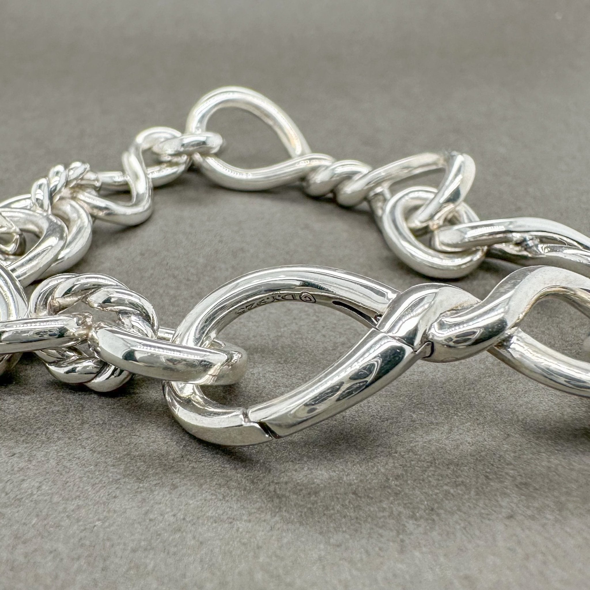 Estate David Yurman SS Continuance Twist Bracelet | Walter Bauman Jewelers