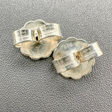 Estate David Yurman SS Tempo Double Drop Black Spinel Dangle Earrings - Walter Bauman Jewelers