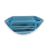 Estate Emerald Cut Blue Topaz 6.93ct Loose Stone - Walter Bauman Jewelers
