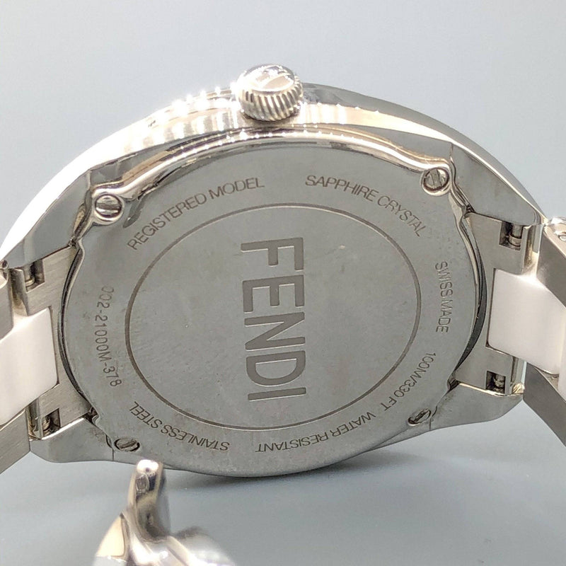 Estate Fendi Momento Ladies Ceramic Quartz Watch - Walter Bauman Jewelers