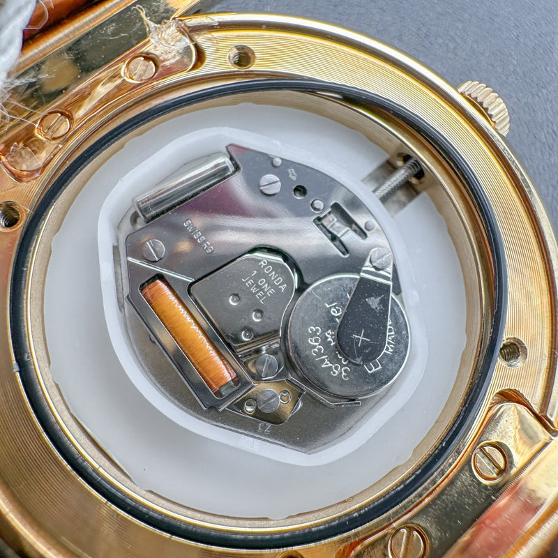 Estate Ferragamo Minuetto Quartz Watch #FQ4150013 - Walter Bauman Jewelers