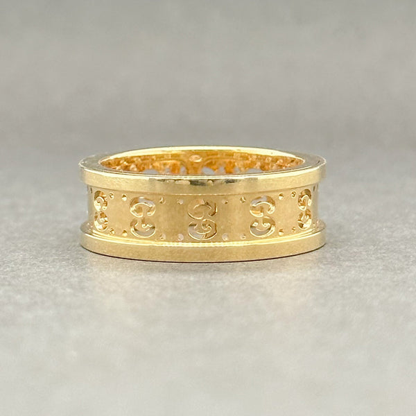 Estate Gucci 18K Y Gold Spinner Ring - Walter Bauman Jewelers