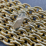Estate Hermes 18K Y Gold Multichain Drop Necklace - Walter Bauman Jewelers