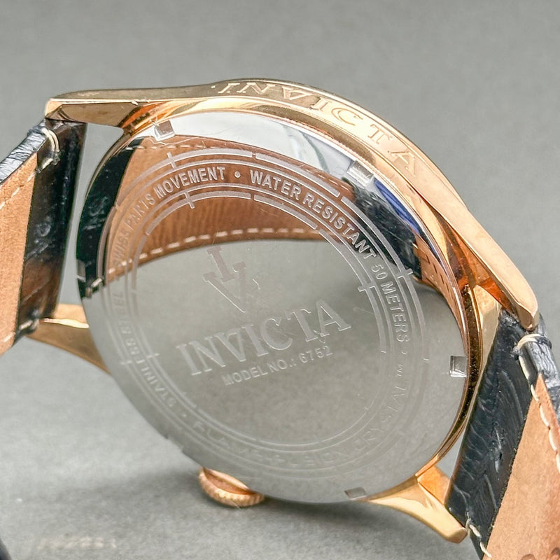 Estate Invicta Vintage Men’s Quartz Watch Ref#6752 - Walter Bauman Jewelers