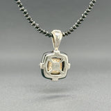Estate Lagos SS 2.20cttw Black & G-H/SI1-I3 Diamond Pendant - Walter Bauman Jewelers
