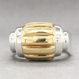 Estate Lagos SS/18 Ribbed Fluted Dome Ring - Walter Bauman Jewelers