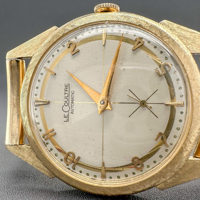 Estate Lecoultre 14K Y Gold Men’s Automatic Watch Ref#950-135 - Walter Bauman Jewelers
