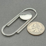 Estate Lenore Doscow SS Paperclip Money Clip - Walter Bauman Jewelers