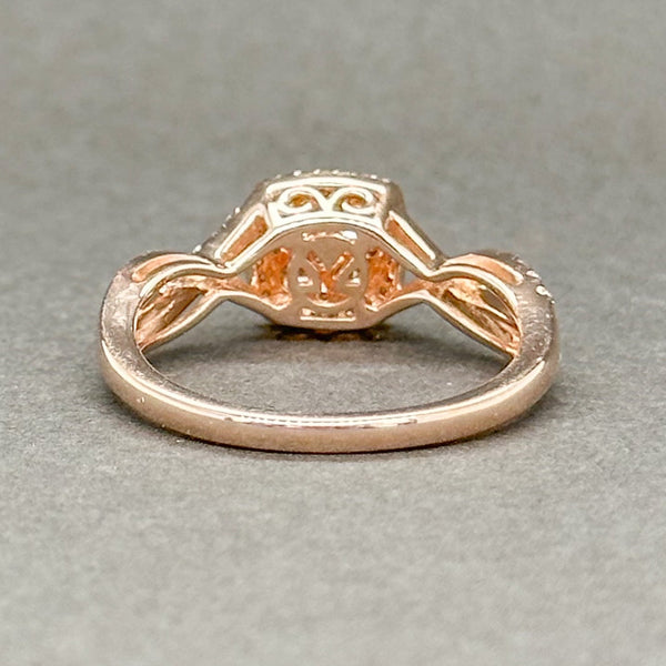Estate Levian 14K R Gold 0.61cttw Brown & G-H/VS2-SI2 Diamond Ring - Walter Bauman Jewelers