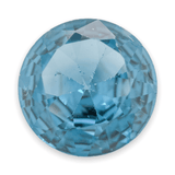 Estate London Blue Topaz 6.11ct Round Loose Stone - Walter Bauman Jewelers