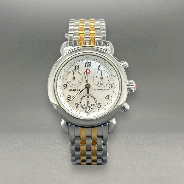 Estate Michele CSX33 Chronograph Women’s Quartz Watch Ref#MW03B00 - Walter Bauman Jewelers